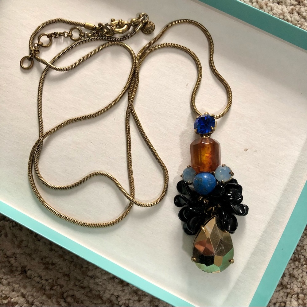 J.Crew Long Pendant Necklace